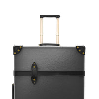 Malle XL Centenary 4 roues - Charbon de bois & Noir & Or