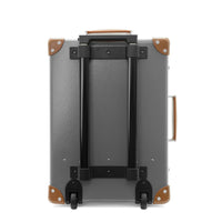 Petite valise cabine Centenary 2 roues - Gris & Caramel & Chrome