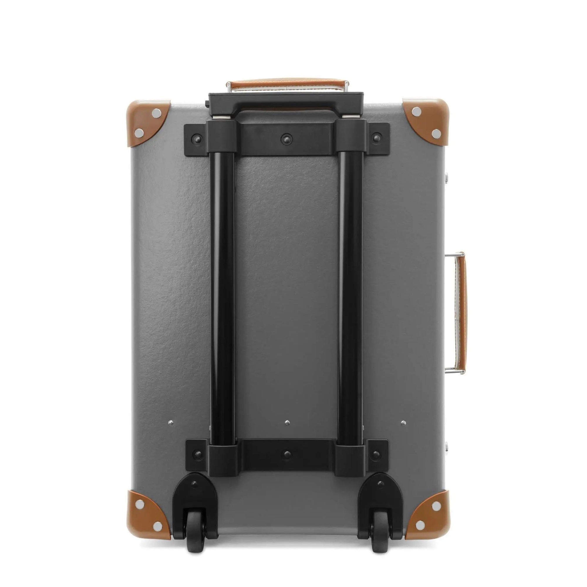 Petite valise cabine Centenary 2 roues - Gris & Caramel & Chrome