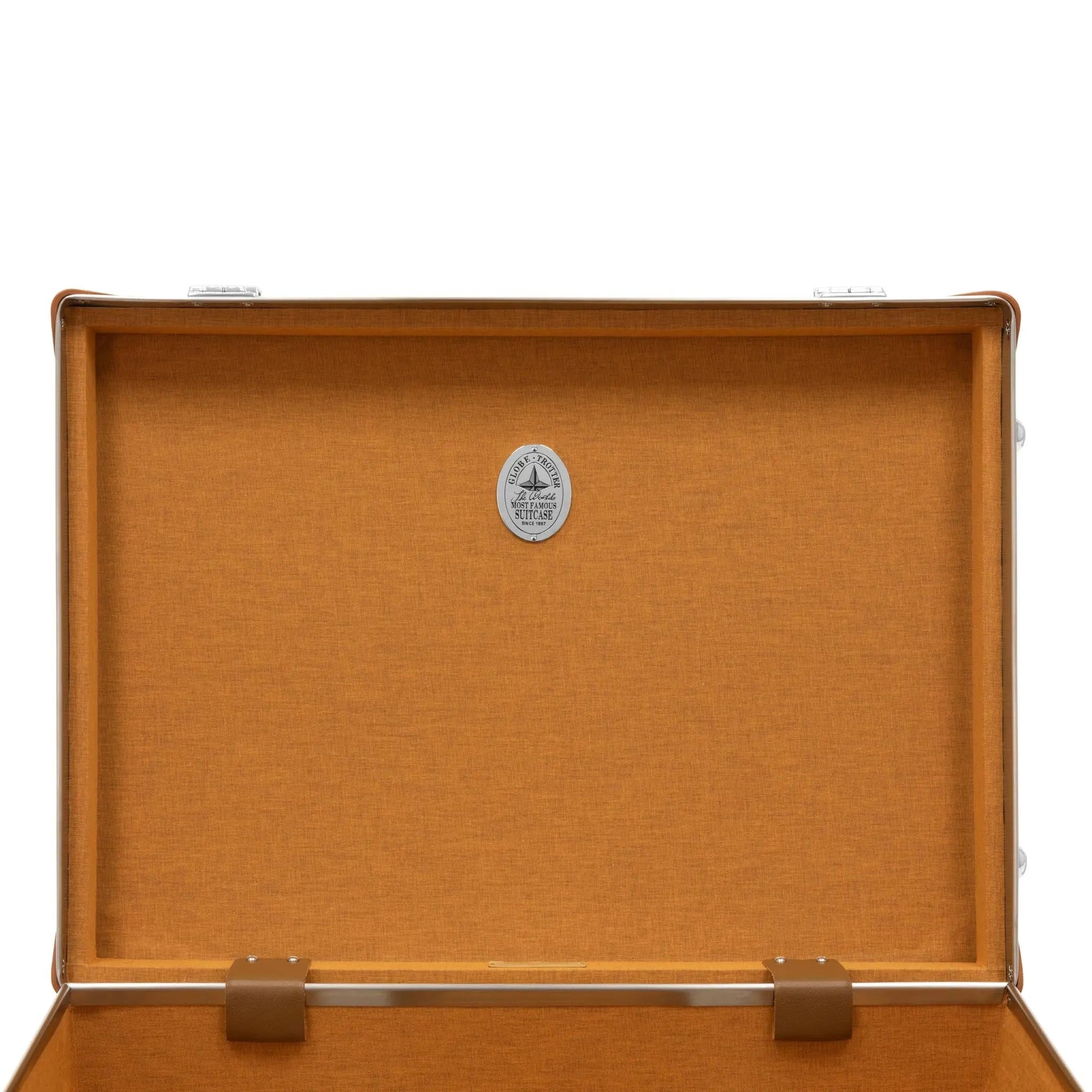 Petite valise cabine Centenary 2 roues - Gris & Caramel & Chrome