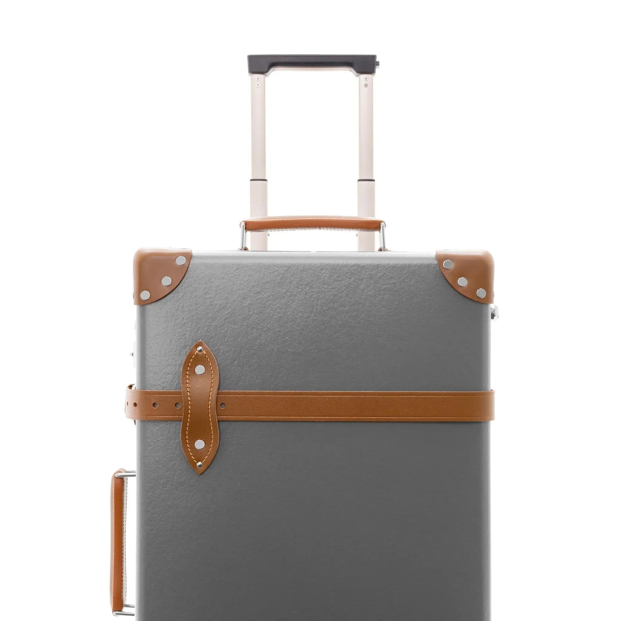 Valise soute Centenary 2 roues - Gris & Caramel & Chrome