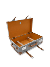 Valise soute Centenary 2 roues - Gris & Caramel & Chrome