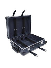 Valise cabine Centenary 4 roues - Marine & Chrome