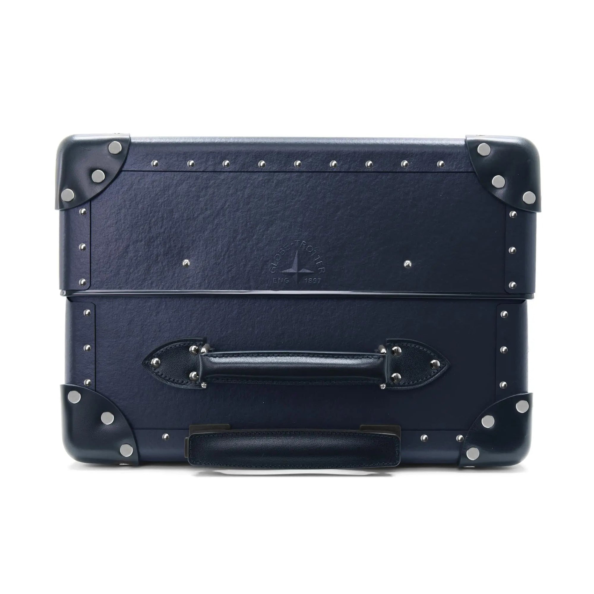 Valise soute Centenary 4 roues - Marine & Chrome