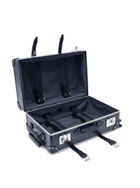Valise soute Centenary 4 roues - Marine & Chrome