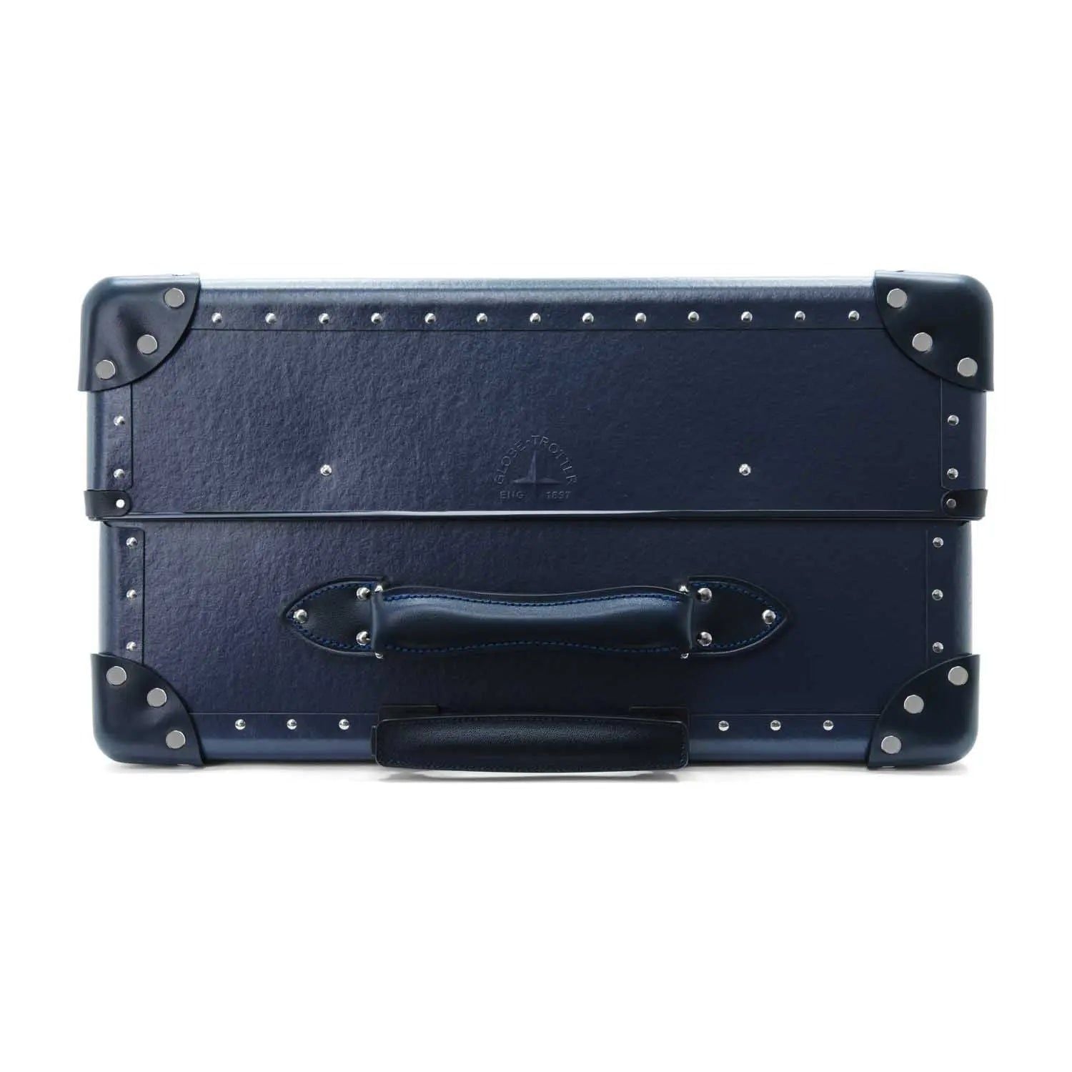 Grande valise soute Centenary 2 roues - Marine & Chrome