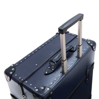 Grande valise soute Centenary 2 roues - Marine & Chrome