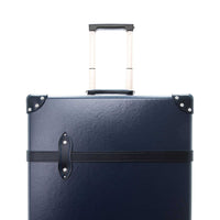 Grande valise soute Centenary 4 roues - Marine & Chrome