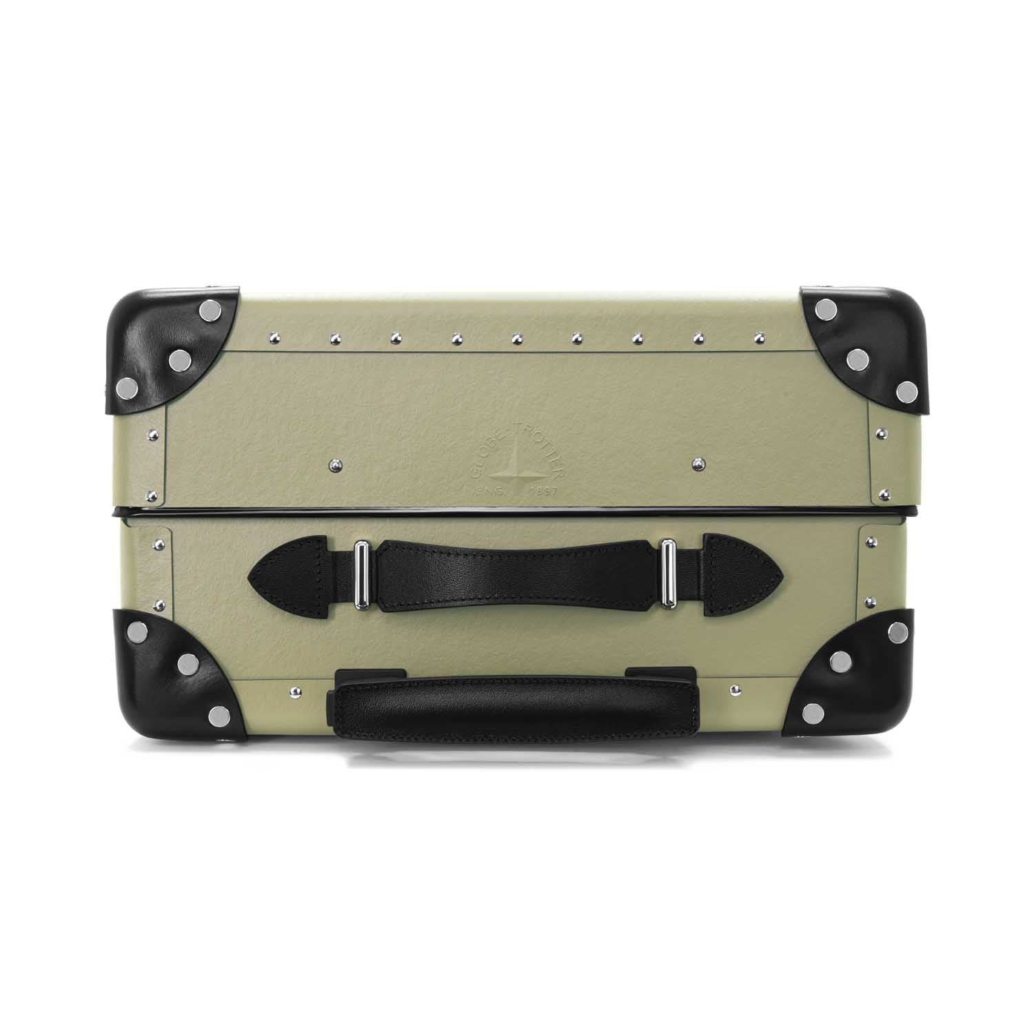 Valise cabine Centenary 4 roues - Olive & Noir & Chrome