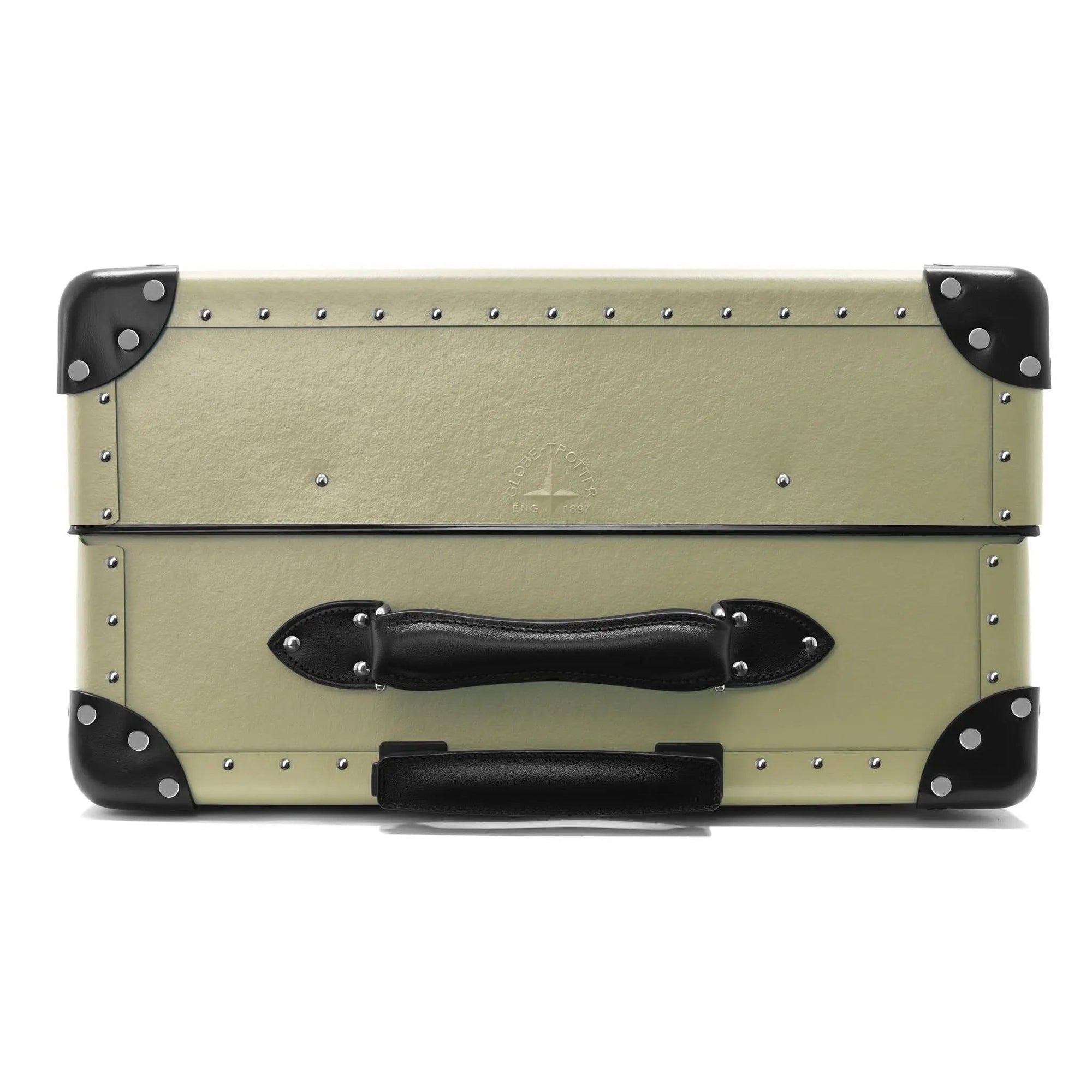 Grande valise soute Centenary 4 roues - Olive & Noir & Chrome