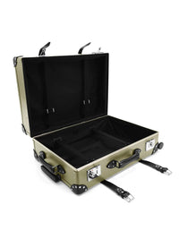Grande valise soute Centenary 4 roues - Olive & Noir & Chrome