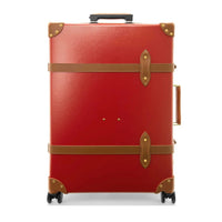 Grande valise soute Centenary 4 roues - Rouge & Caramel & Or