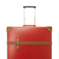Grande valise soute Centenary 4 roues - Rouge & Caramel & Or