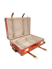 Grande valise soute Centenary 4 roues - Rouge & Caramel & Or