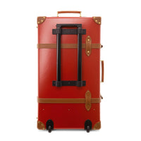 Grande valise soute Centenary 2 roues - Rouge & Caramel & Or