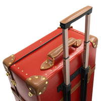 Grande valise soute Centenary 2 roues - Rouge & Caramel & Or