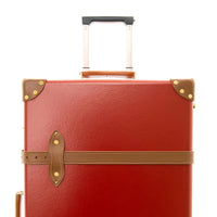 Grande valise soute Centenary 2 roues - Rouge & Caramel & Or
