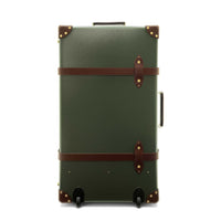 Grande valise soute Centenary 2 roues - Vert & Marron & Or