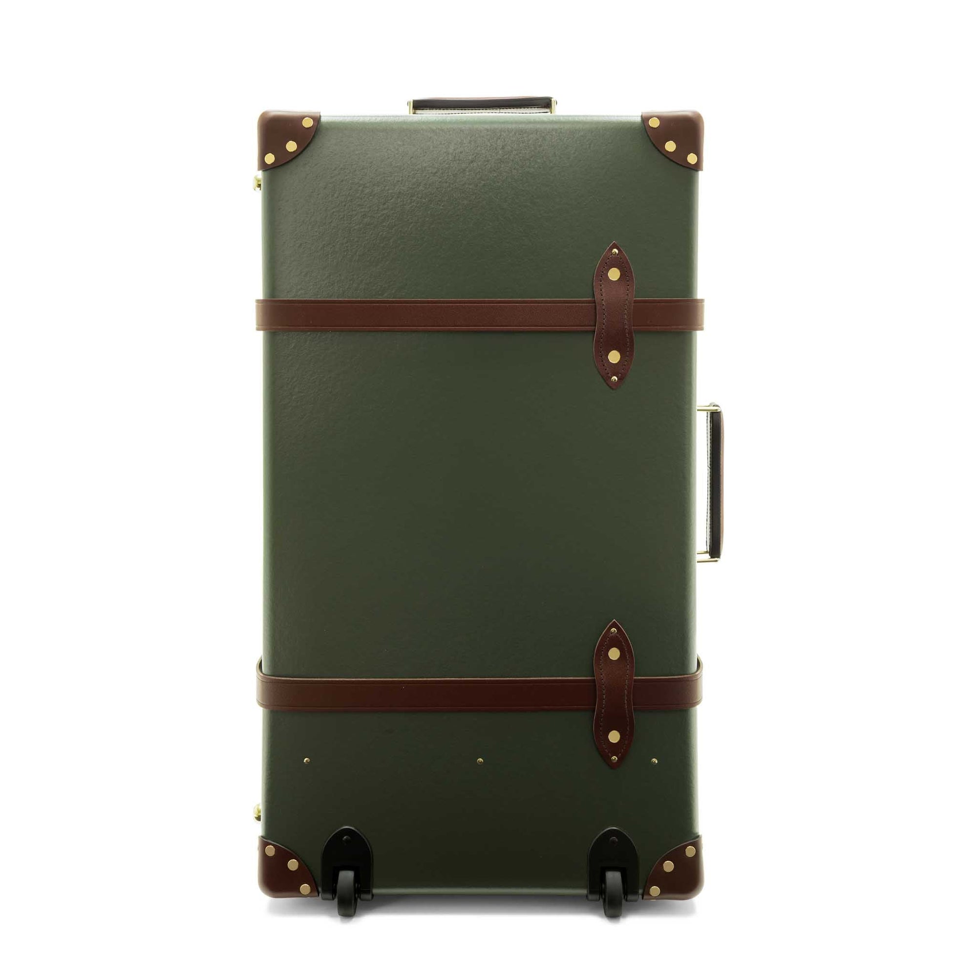 Grande valise soute Centenary 2 roues - Vert & Marron & Or