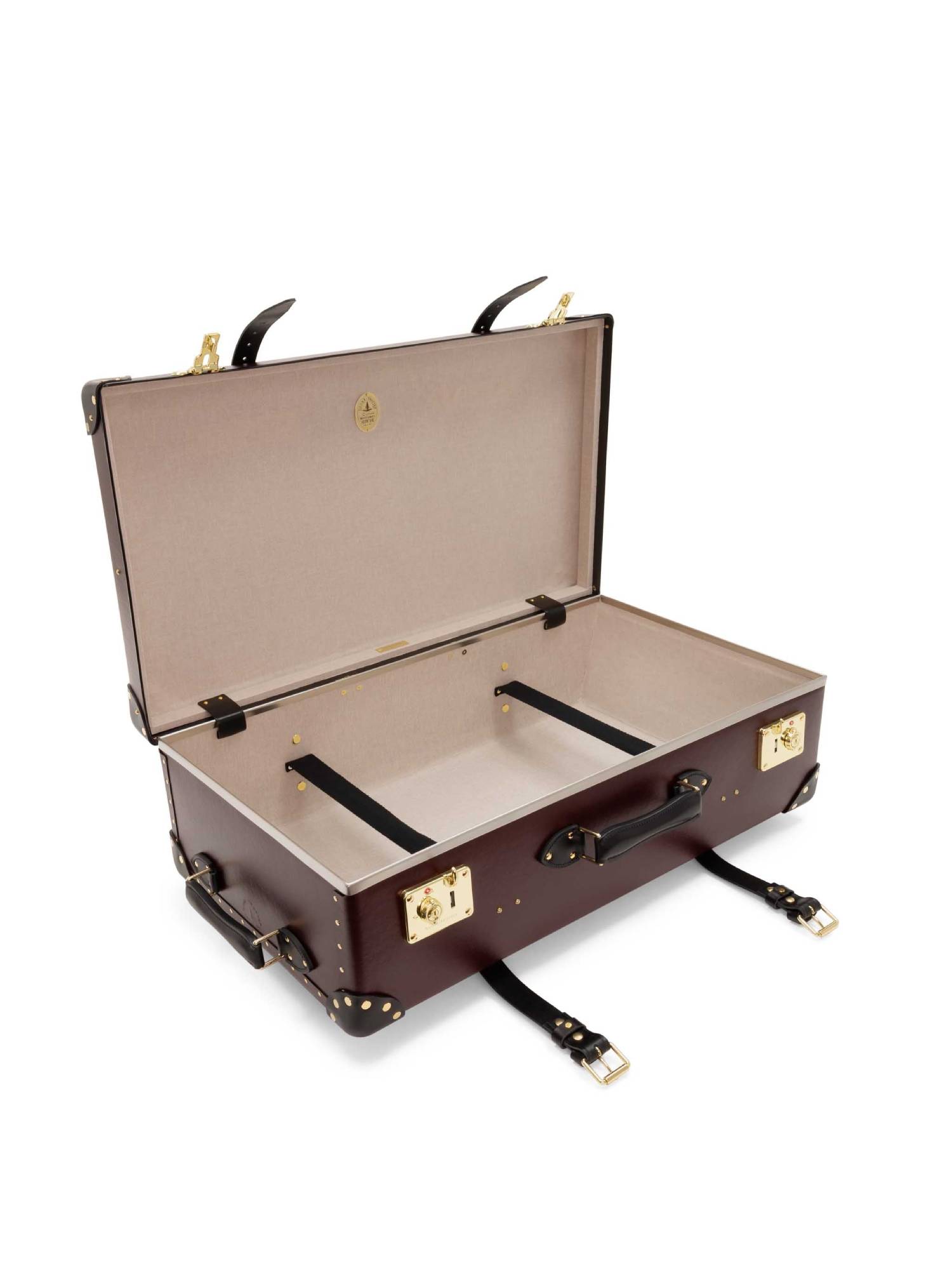Grande valise soute Centenary 2 roues - Bordeaux & Noir & Or