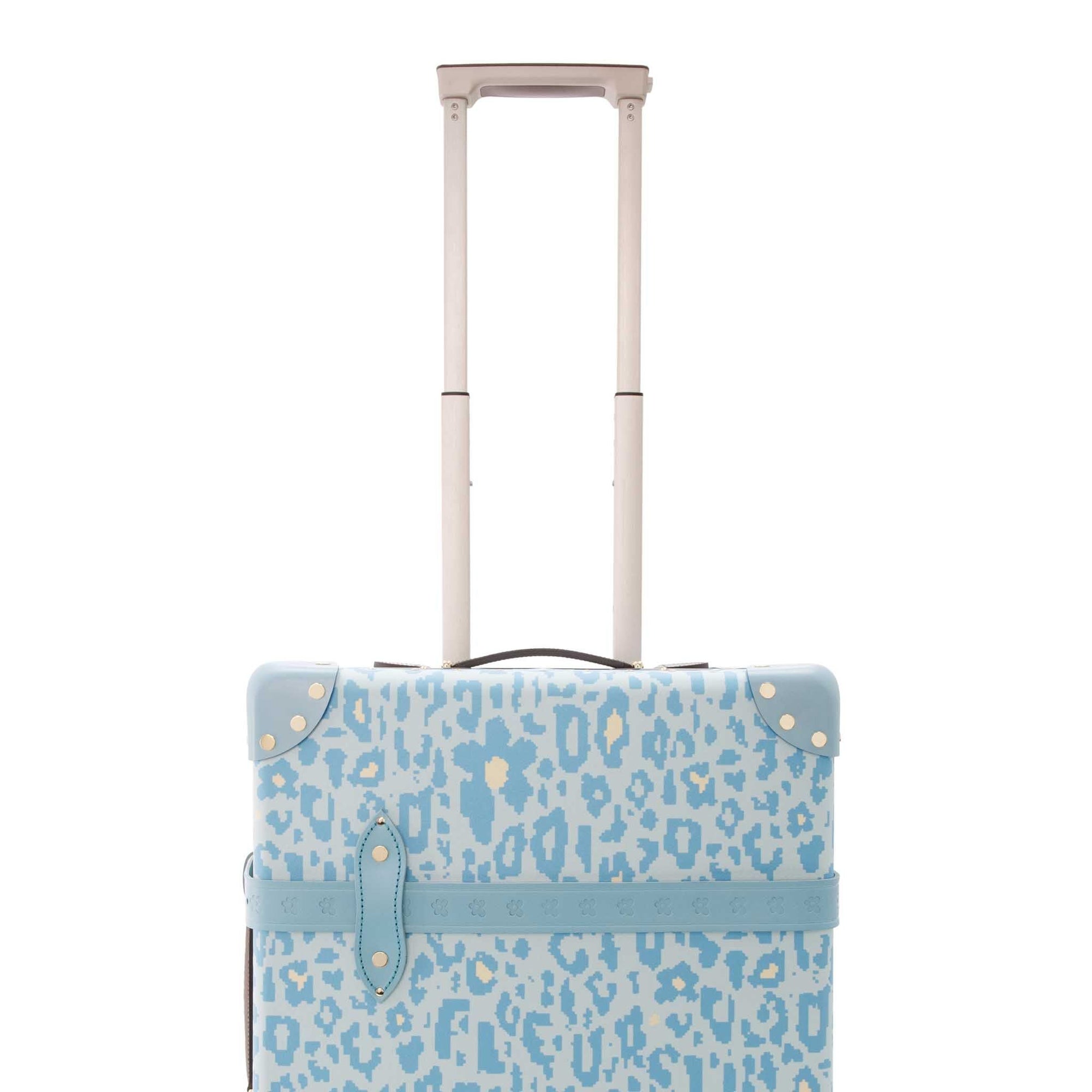 Valise cabine Golf Le Fleur 4 roues - Bleu & Or