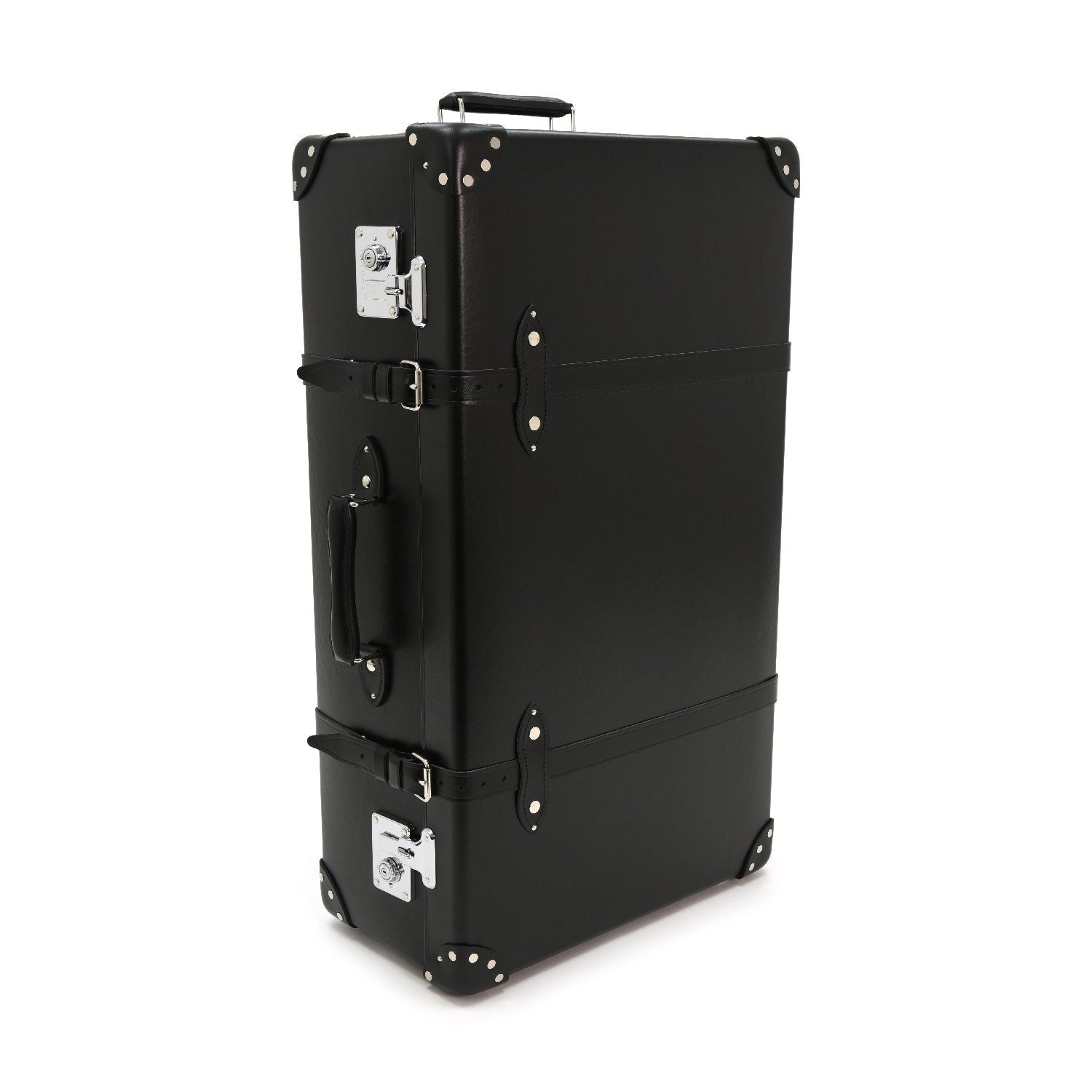 Centenary XL 2 wheel hold luggage - Black & Chrome