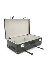 Centenary XL 2 wheel hold luggage - Black & Chrome