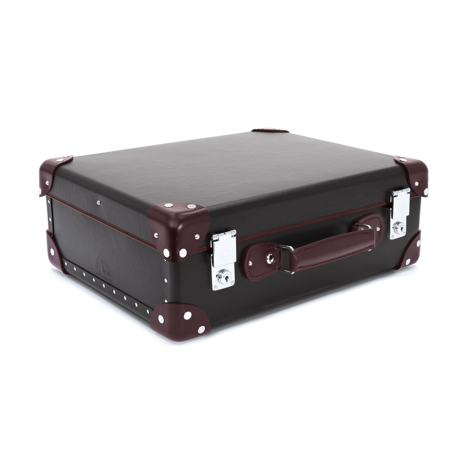 Valise Air cabine Centenary - Marron & Bordeaux & Chrome