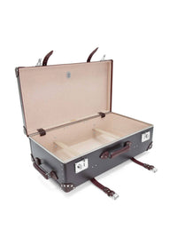 Grande valise soute Centenary 2 roues - Marron & Bordeaux & Chrome
