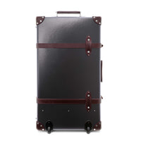 Grande valise soute Centenary 2 roues - Marron & Bordeaux & Chrome