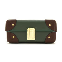 Sac messager Centenary - Vert & Marron & Or