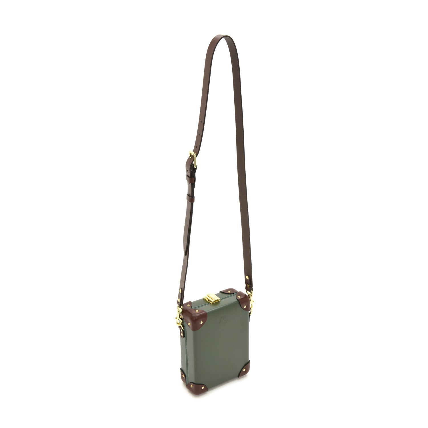 Sac messager Centenary - Vert & Marron & Or