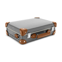 Petit porte-documents Centenary - Gris & Caramel & Chrome