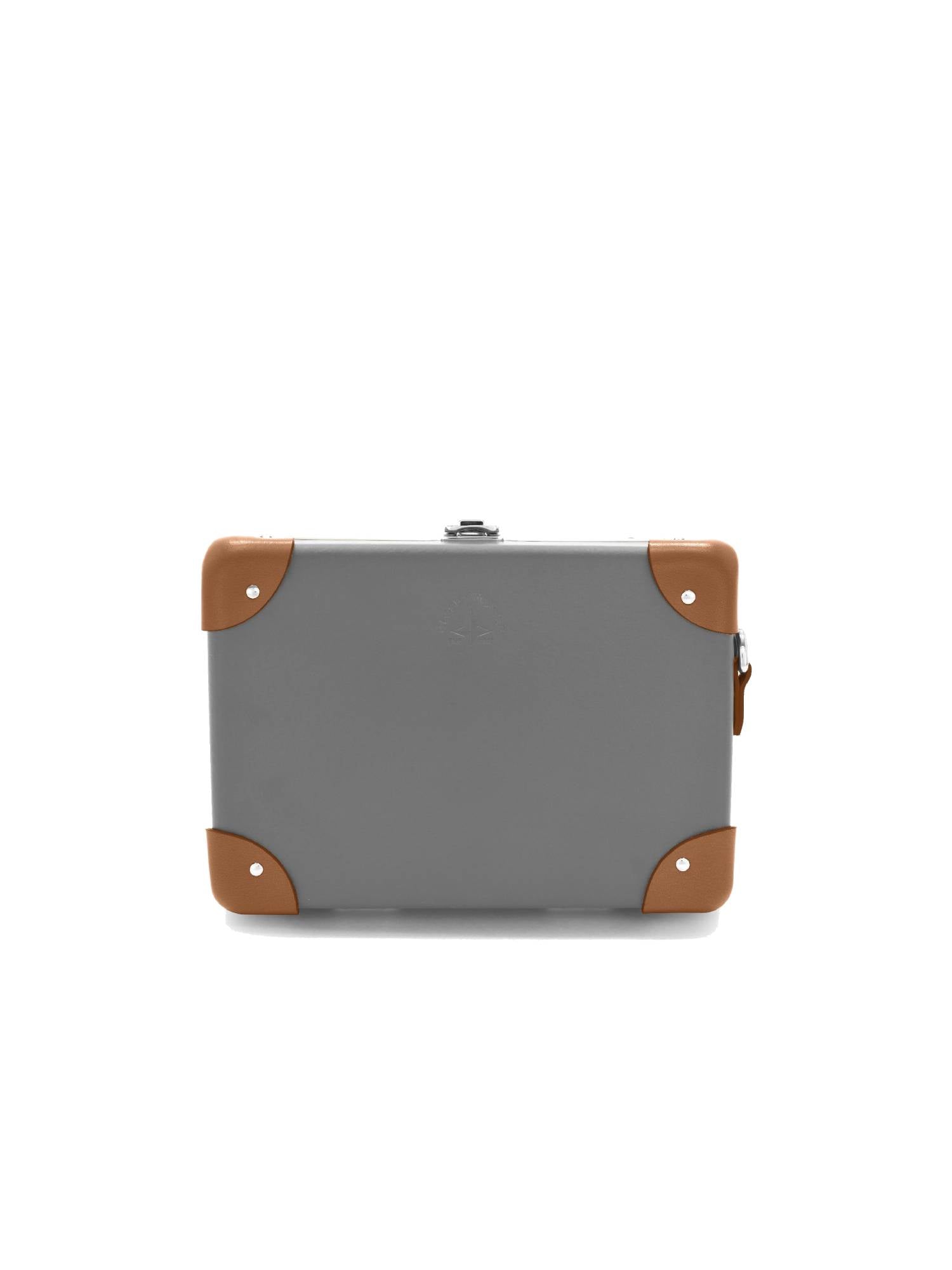 Sac à bandoulière Micro Case Centenary - Gris & Caramel & Chrome