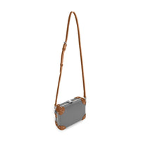 Sac à bandoulière Micro Case Centenary - Gris & Caramel & Chrome