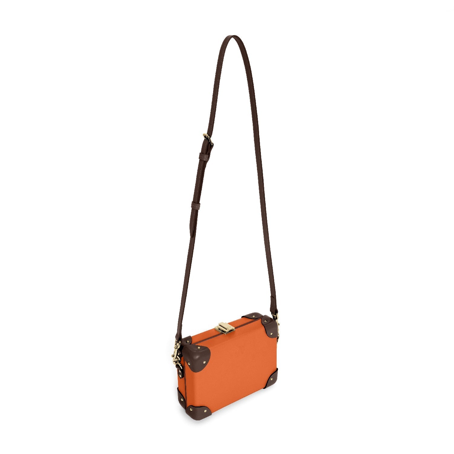 Sac à bandoulière Micro Case Centenary - Marmelade & Marron & Or