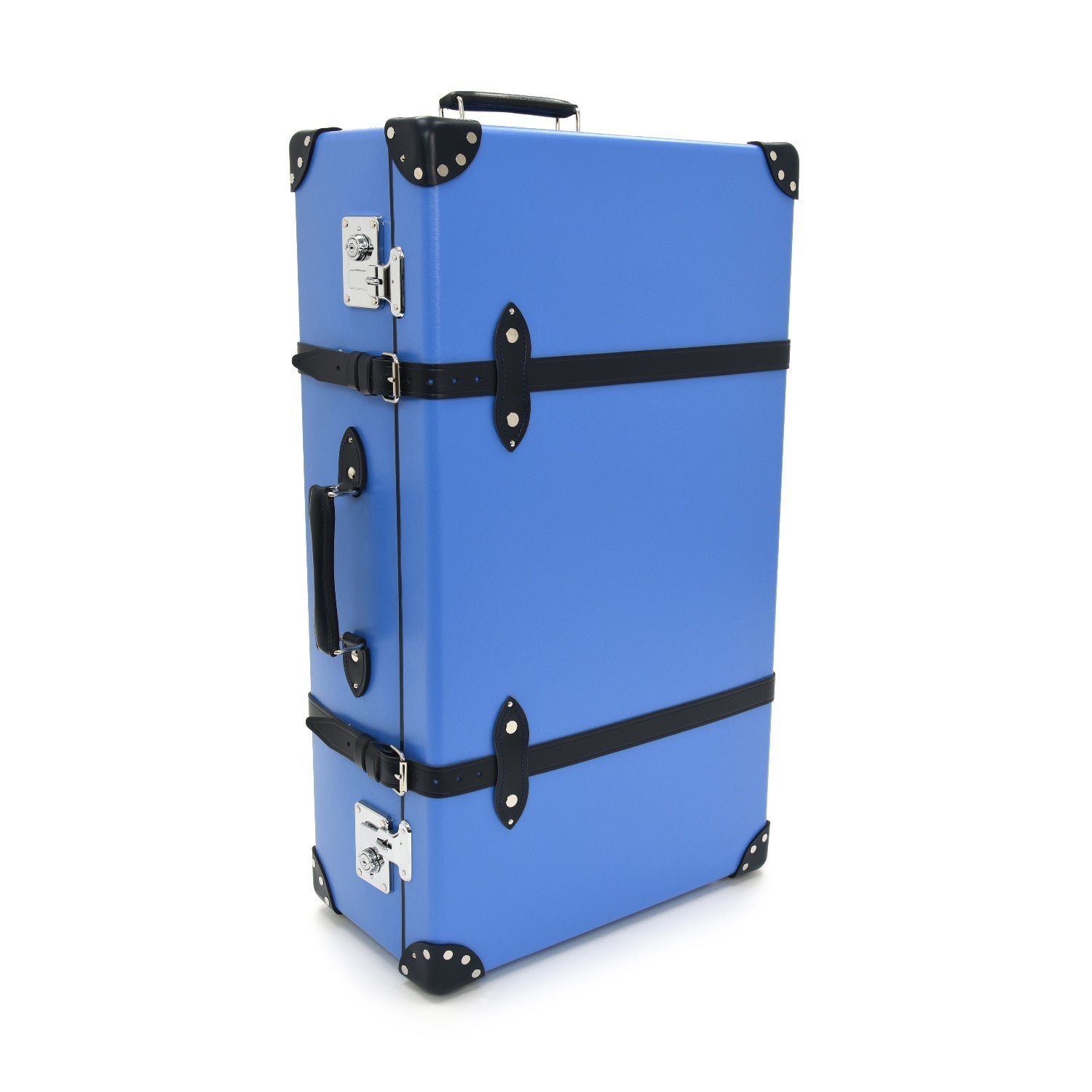 Valise soute XL Cruise 2 roues - Bleu & Marine & Chrome