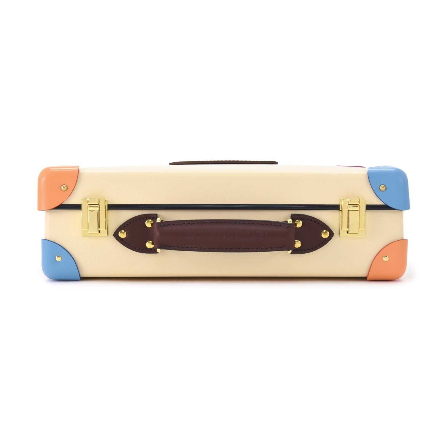 Petit porte-documents Golf Le Fleur - Ivoire & Multi & Or