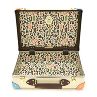 Petit porte-documents Golf Le Fleur - Ivoire & Multi & Or