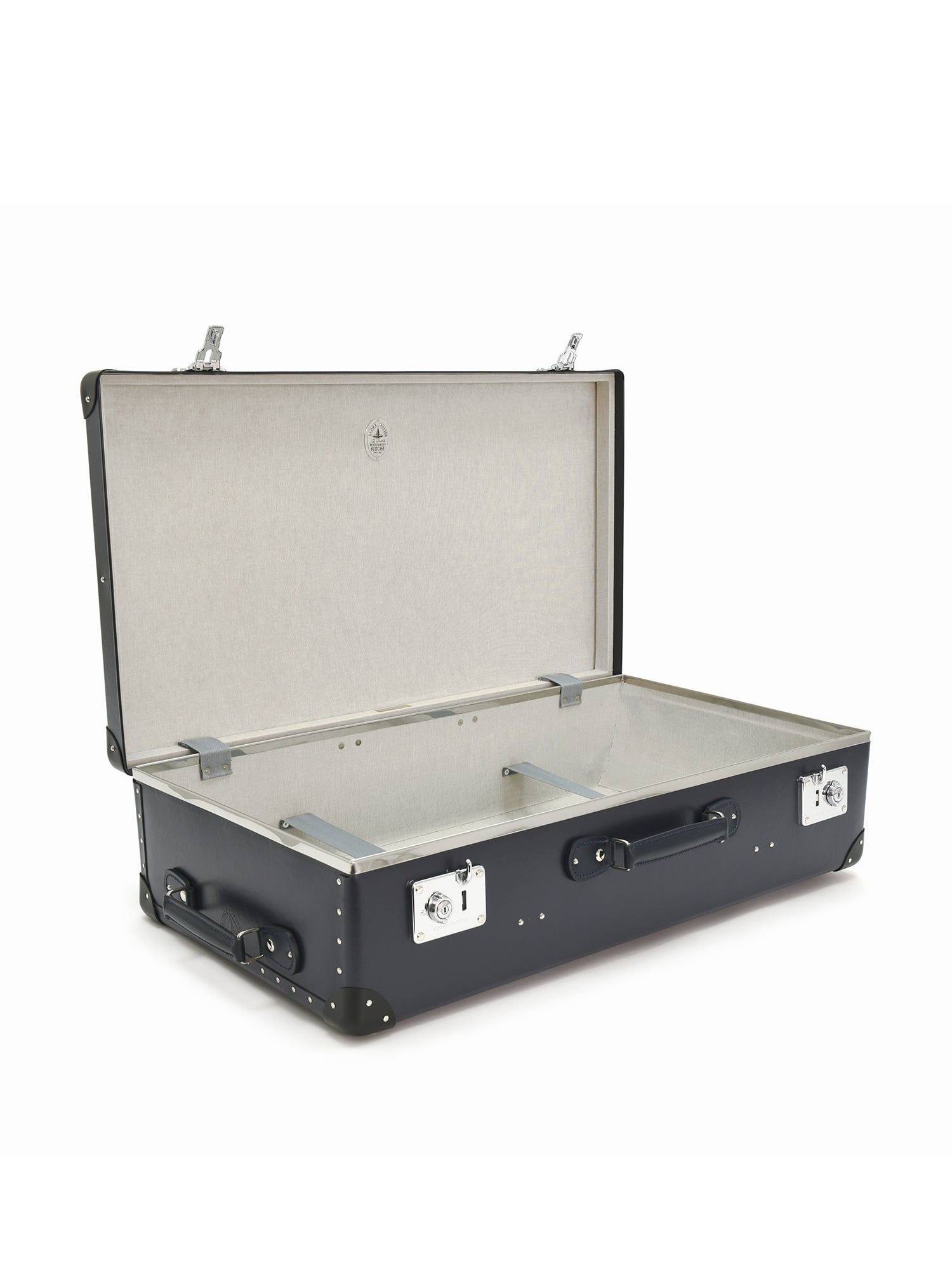 Grande valise soute Original 2 roues - Marine & Noir & Chrome