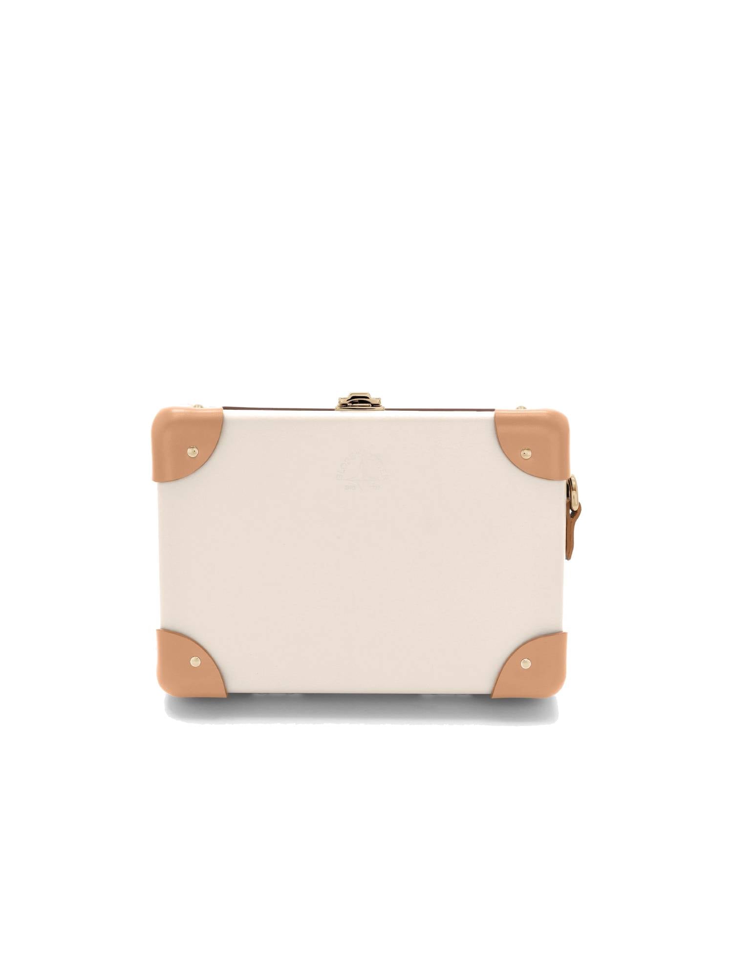 Sac à bandoulière Micro Case Safari - Ivoire & Naturel & Or