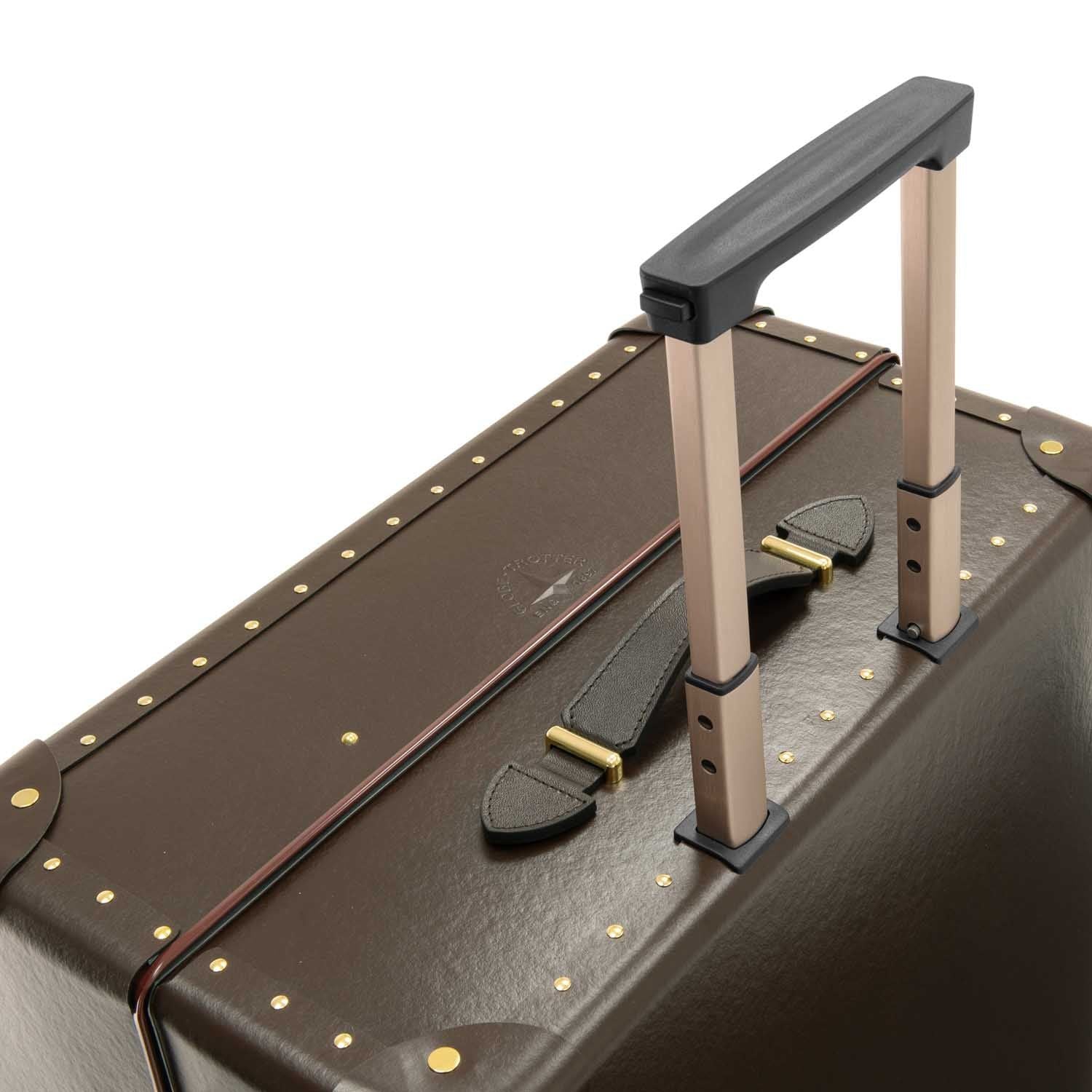 Grande valise soute Original 4 roues - Marron & Or
