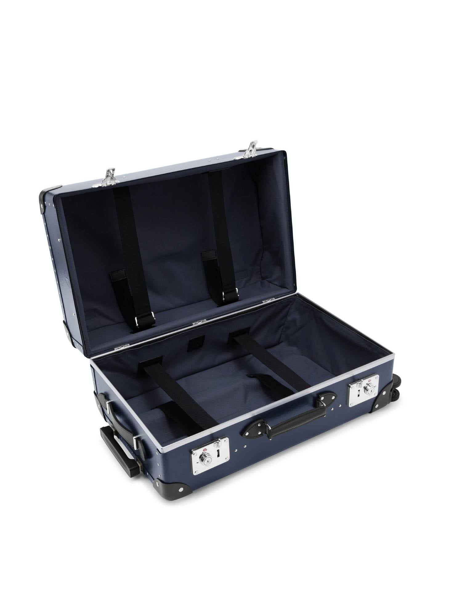 Valise soute Original 4 roues - Marine & Noir & Chrome