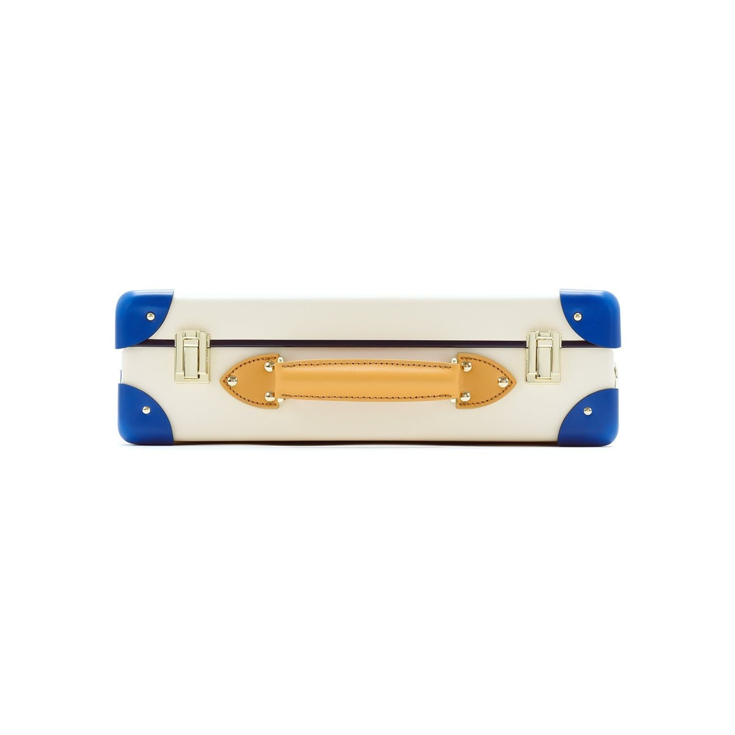 Petit porte-documents Palm Springs - Ivoire & Cobalt & Or