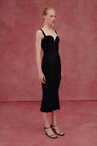 Thalia Bustier Top - Black