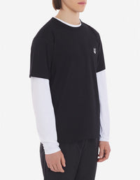 T-shirt with patch - Black