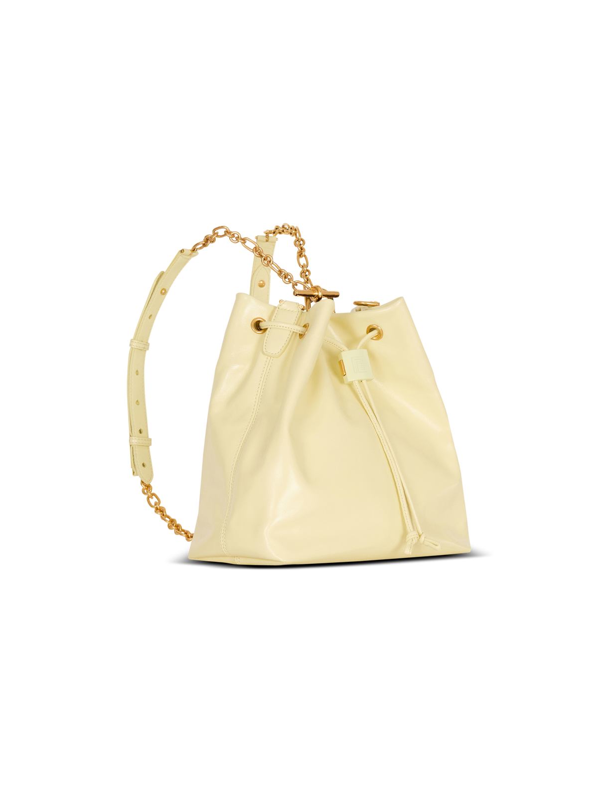 Sac à dos pulse en cuir de veau - Vanille
