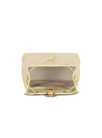 Sac à dos pulse en cuir de veau - Vanille
