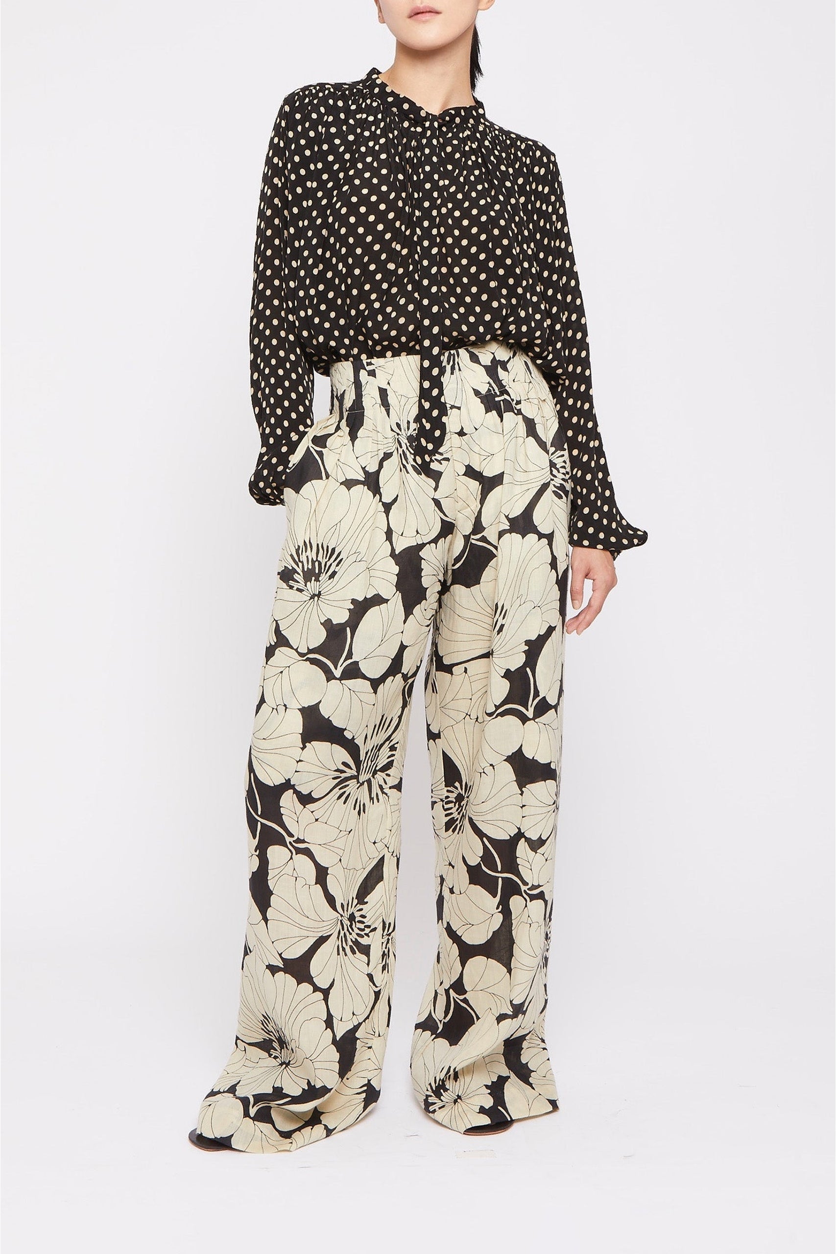 Pantalon Goosling fluide - Black
