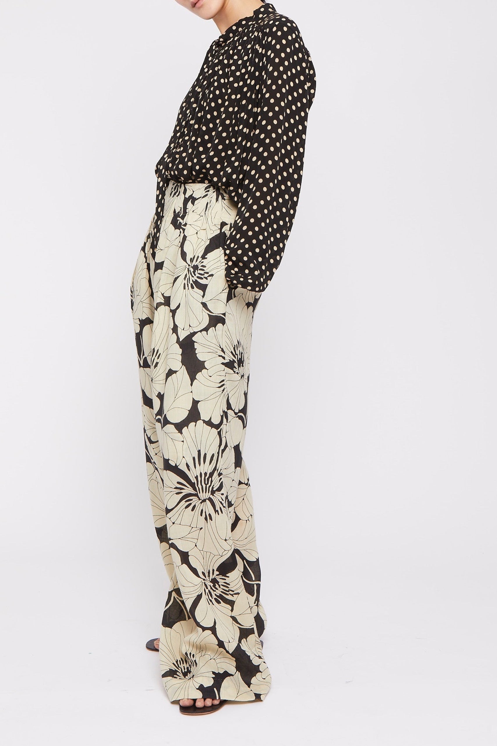 Pantalon Goosling fluide - Black